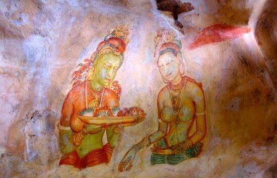 Sigiriya Frescoes