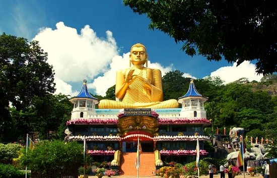 dambulla golden temple - things to do in dambulla