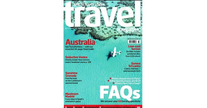 sunday times travel articles