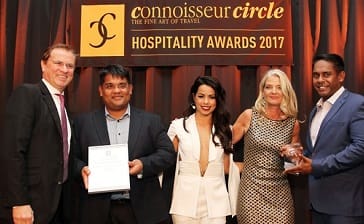 ULAGALLA WINS ‘BEST BOUTIQUE HOTEL’ AT CONNOISSEUR HOSPITALITY AWARDS 2017